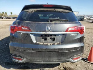 2016 Acura RDX Technology with VIN 5J8TB3H50GL002303, listed as a Copart auction lot 46504985 with 93,210 mi miles and Salvage Title. Bid and sale history available at DreamBid. Image 6.