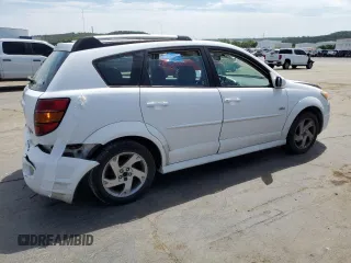 2006 Pontiac Vibe with VIN 5Y2SL65876Z420022, listed as a Copart auction lot 66098054 with 292,986 mi miles and Salvage Title. Bid and sale history available at carsss.com. Image 3.