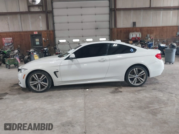 2014 BMW 4 Series 435i xDrive with VIN WBA3R5C54EK186187, listed as a IAAI auction lot 42248064 with 73,532 mi miles and . Bid and sale history available at DreamBid. Image 14.