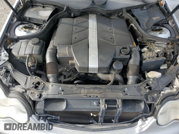 2001 Mercedes-Benz C 320 with VIN WDBRF64J81F045177, listed as a Copart auction lot 71381124 with 93,983 mi miles and Salvage Title. Bid and sale history available at DreamBid. Image 11.