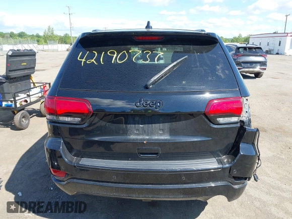 2018 Jeep Grand Cherokee Altitude with VIN 1C4RJFAG6JC147832, listed as a IAAI auction lot 42190737 with 104,280 mi miles and . Bid and sale history available at DreamBid. Image 17.