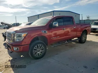 2016 Nissan Titan SV with VIN 1N6BA1F28GN505671, listed as a Copart auction lot 57512795 with 110,050 mi miles and Clean title. Bid and sale history available at DreamBid. Image 1.