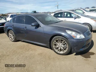 2008 Infiniti G35 Journey with VIN JNKBV61E78M211318, listed as a Copart auction lot 75221954 with Not Provided miles and Salvage Title. Bid and sale history available at DreamBid. Image 4.