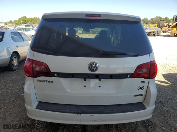 2009 Volkswagen Routan SE with VIN 2V8HW34159R541591, listed as a Copart auction lot 75885114 with 268,213 mi miles and Salvage Title. Bid and sale history available at carsss.com. Image 6.