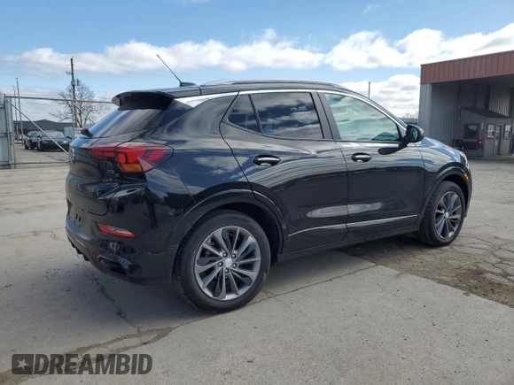2022 Buick Encore GX Select with VIN KL4MMDSL3NB079853, listed as a Copart auction lot 53088545 with 34,135 mi miles and Salvage title. Bid and sale history available at DreamBid. Image 3.