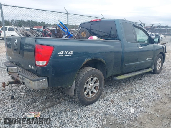 2005 Nissan Titan SE с VIN 1N6AA06B45N514239, выставлен на аукционе IAAI как лот 41370064 с пробегом 95 122 миль миль и . История ставок и продаж доступна на DreamBid. Изображение 4.