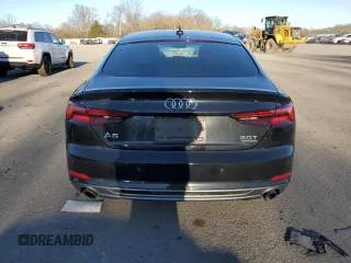 2018 Audi A5 Sportback Premium Plus with VIN WAUENCF51JA080963, listed as a Copart auction lot 40986024 with 71,160 mi miles. Bid and sale history available at carsss.com. Image 6.