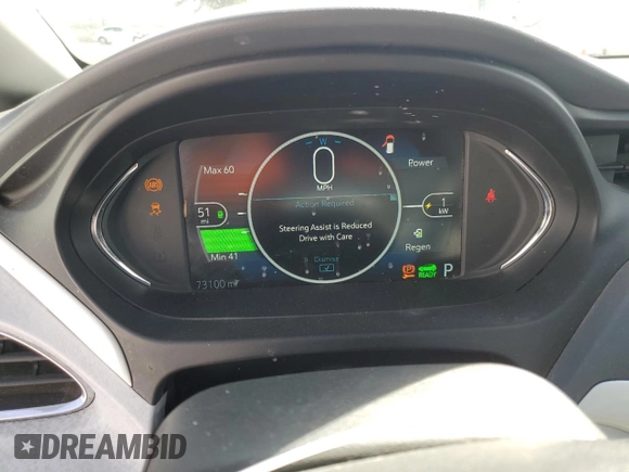 2018 Chevrolet Bolt EV Premier with VIN 1G1FX6S03J4139211, listed as a Copart auction lot 79139254 with 73,100 mi miles and Salvage Title. Bid and sale history available at carsss.com. Image 9.