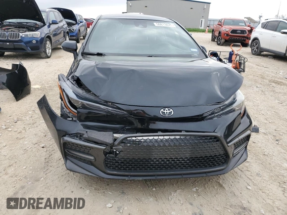 2020 Toyota Corolla SE with VIN JTDS4RCE4LJ004236, listed as a Copart auction lot 50813075 with Not Provided miles and Salvage Title. Bid and sale history available at DreamBid. Image 5.