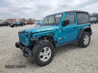 2020 Jeep Wrangler Sport S с VIN 1C4GJXAN9LW166548, выставлен на аукционе Copart как лот 53150475 с пробегом 51 192 миль миль и Списание • Salvage title. История ставок и продаж доступна на DreamBid. Изображение 1.