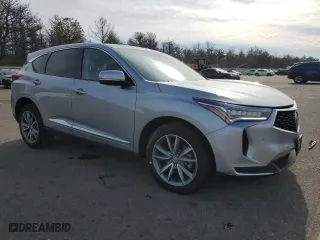 2024 Acura RDX w/Technology Package with VIN 5J8TC2H50RL005356, listed as a Copart auction lot 45899375 with 7,271 mi miles and Salvage Title. Bid and sale history available at carsss.com. Image 4.