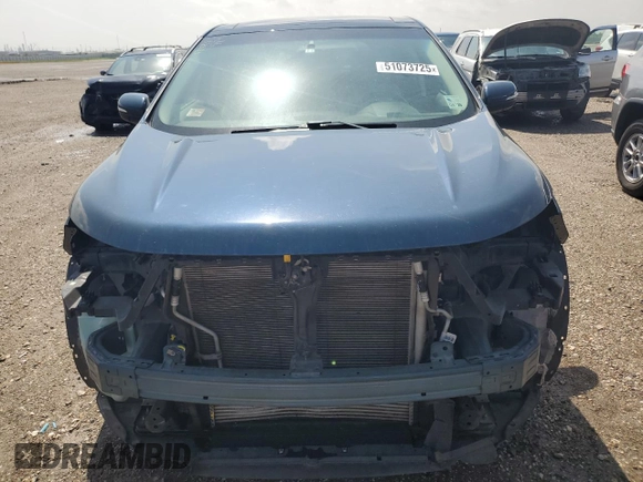 2016 Ford Edge Titanium with VIN 2FMPK4K97GBB15016, listed as a Copart auction lot 51073725 with 115,496 mi miles and Salvage Title. Bid and sale history available at carsss.com. Image 5.