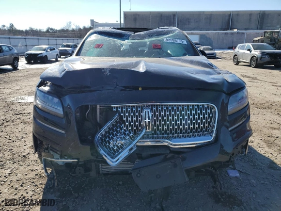 2019 Lincoln Nautilus Reserve with VIN 2LMPJ8LP0KBL52855, listed as a Copart auction lot 88999775 with 36,999 mi miles and Salvage Title. Bid and sale history available at carsss.com. Image 5.