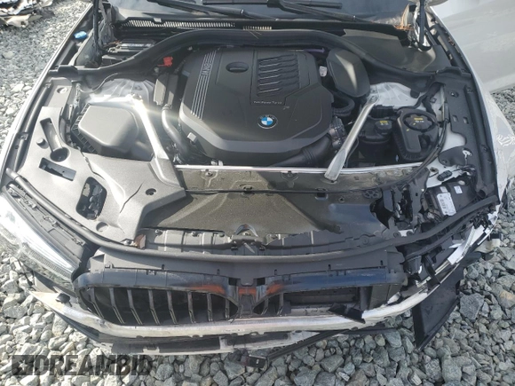 2021 BMW 5 Series 540i with VIN WBA53BJ05MWX28470, listed as a Copart auction lot 87256064 with Not Provided miles and Salvage Title. Bid and sale history available at DreamBid. Image 11.