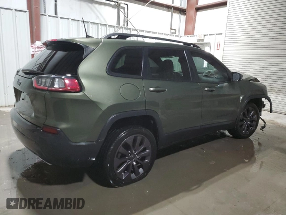 2021 Jeep Cherokee 80th Anniversary with VIN 1C4PJMMX7MD122184, listed as a Copart auction lot 44356835 with 69,297 mi miles and Clean title. Bid and sale history available at DreamBid. Image 3.