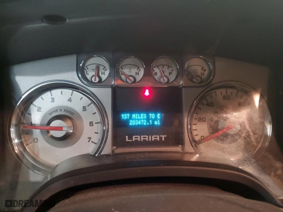 2010 Ford F-150 XL with VIN 1FTFW1EV7AFB22520, listed as a Copart auction lot 49154405 with 203,472 mi miles and Salvage Title. Bid and sale history available at carsss.com. Image 9.