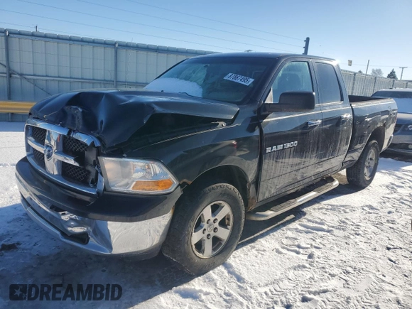 2011 Ram 1500 ST with VIN 1D7RV1GP3BS639049, listed as a Copart auction lot 87867495 with 119,747 mi miles and Salvage Title. Bid and sale history available at carsss.com. Image 1.