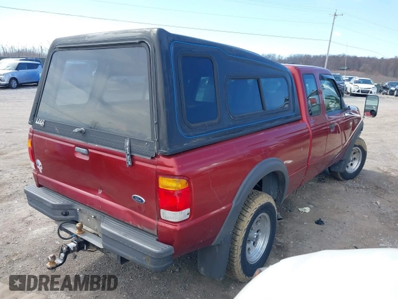1998 Ford Ranger XL with VIN 1FTZR15U5WTA56294, listed as a IAAI auction lot 41869853 with 155,303 mi miles. Bid and sale history available at carsss.com. Image 4.