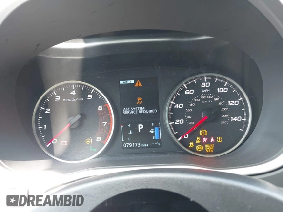 2019 Mitsubishi Eclipse Cross SE with VIN JA4AT5AA7KZ001400, listed as a IAAI auction lot 42410892 with 79,173 mi miles and . Bid and sale history available at DreamBid. Image 7.