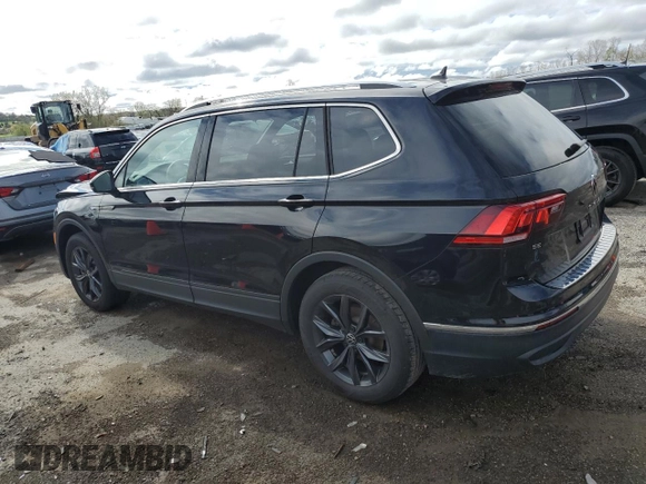 2023 Volkswagen Tiguan SE with VIN 3VVNB7AX2PM058818, listed as a Copart auction lot 55518755 with 35,878 mi miles and Salvage title. Bid and sale history available at DreamBid. Image 2.