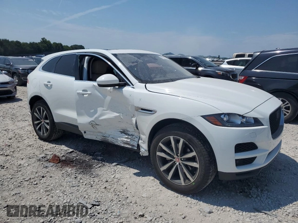 2020 Jaguar F-Pace 25t Prestige z VIN SADCK2FX1LA630796, wystawiony jako Copart lot #62261985 z przebiegiem 13 431 mil mil oraz Szkoda całkowita • Salvage title. Historia ofert i sprzedaży dostępna na DreamBid. Obrazek 4.