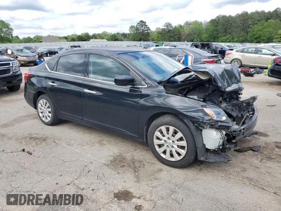 2016 Nissan Sentra SV with VIN 3N1AB7AP9GY312291, listed as a Copart auction lot 51703975 with 70,728 mi miles and Salvage Title. Bid and sale history available at DreamBid. Image 4.
