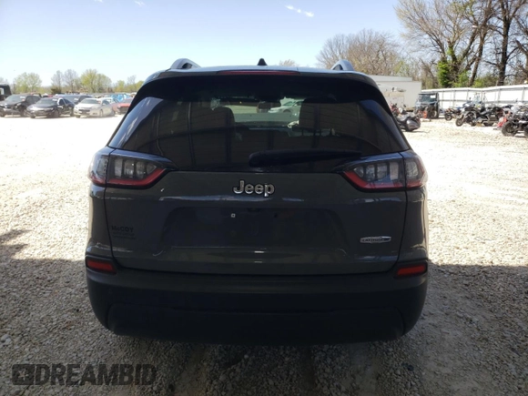 2020 Jeep Cherokee Latitude Plus with VIN 1C4PJLLB5LD506303, listed as a Copart auction lot 52493155 with 161,613 mi miles and Salvage title. Bid and sale history available at DreamBid. Image 6.