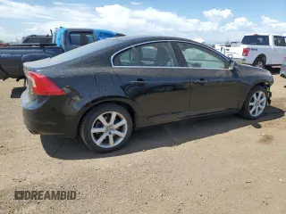 2016 Volvo S60 T5 Premier with VIN YV1612TKXG2402195, listed as a Copart auction lot 60140015 with 105,540 mi miles and Salvage title. Bid and sale history available at DreamBid. Image 3.