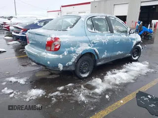 2000 Toyota ECHO with VIN JTDBT1236Y0092594, listed as a IAAI auction lot 41819056 with 1 mi miles. Bid and sale history available at carsss.com. Image 4.