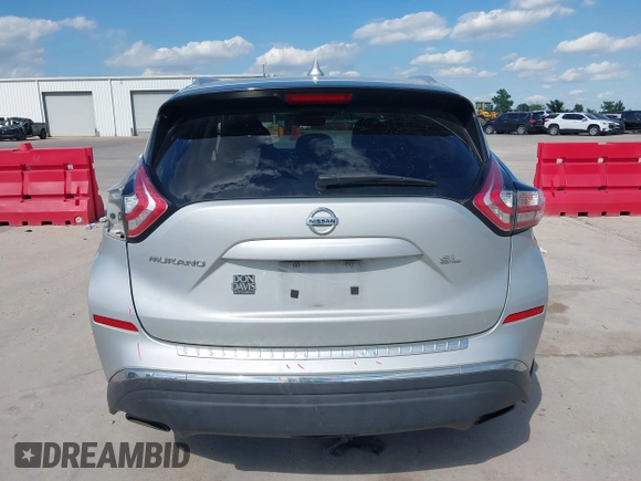 2018 Nissan Murano S z VIN 5N1AZ2MG6JN128417, wystawiony jako IAAI lot #42253823 z przebiegiem 128 946 mil mil oraz . Historia ofert i sprzedaży dostępna na DreamBid. Obrazek 17.