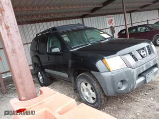 2005 Nissan Xterra S with VIN 5N1AN08W65C628712, listed as a IAAI auction lot 41464241 with 197,408 mi miles. Bid and sale history available at carsss.com. Image 1.