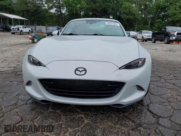 2017 Mazda MX-5 Miata Grand Touring z VIN JM1NDAM70H0104393, wystawiony jako Copart lot #58081805 z przebiegiem 76 279 mil mil oraz Szkoda całkowita • Salvage title. Historia ofert i sprzedaży dostępna na DreamBid. Obrazek 5.