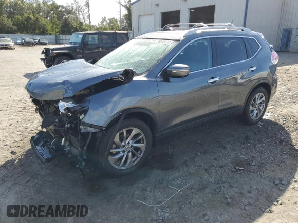 2015 Nissan Rogue SL with VIN 5N1AT2MTXFC792558, listed as a Copart auction lot 78838574 with 135,137 mi miles and Salvage Title. Bid and sale history available at carsss.com. Image 1.