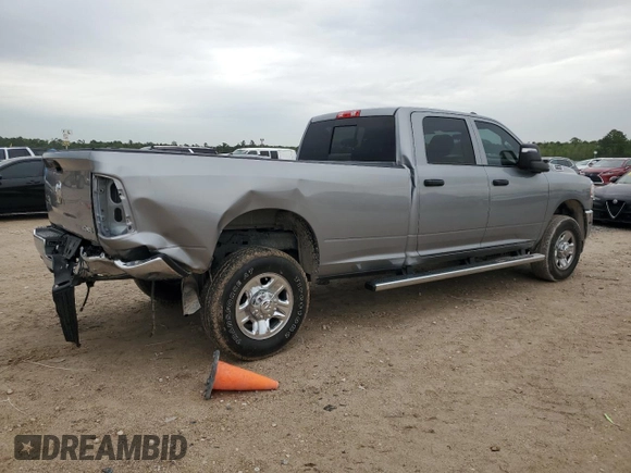 2024 Ram 2500 Tradesman with VIN 3C6UR5HJ5RG169223, listed as a Copart auction lot 50256095 with 7,506 mi miles and Salvage title. Bid and sale history available at DreamBid. Image 3.