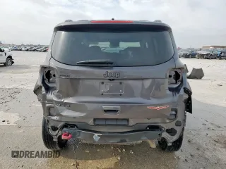 2018 Jeep Renegade Trailhawk z VIN ZACCJBCB1JPJ02192, wystawiony jako Copart lot #56064425 z przebiegiem 75 701 mil mil oraz Szkoda całkowita • Salvage title. Historia ofert i sprzedaży dostępna na DreamBid. Obrazek 6.