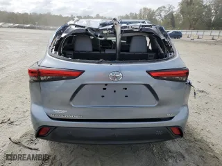 2020 Toyota Highlander XLE with VIN 5TDHZRAH8LS020709, listed as a Copart auction lot 74825704 with 55,706 mi miles and Salvage Title. Bid and sale history available at carsss.com. Image 6.