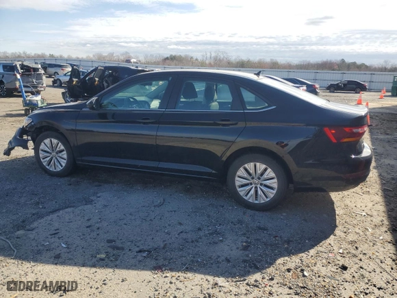 2019 Volkswagen Jetta S with VIN 3VWC57BU1KM190136, listed as a Copart auction lot 47593535 with 98,635 mi miles and Salvage Title. Bid and sale history available at carsss.com. Image 2.
