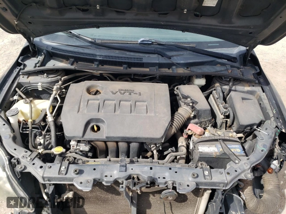 2011 Toyota Corolla L with VIN 2T1BU4EE3BC635456, listed as a Copart auction lot 48866435 with 184,290 mi miles and Salvage Title. Bid and sale history available at carsss.com. Image 11.