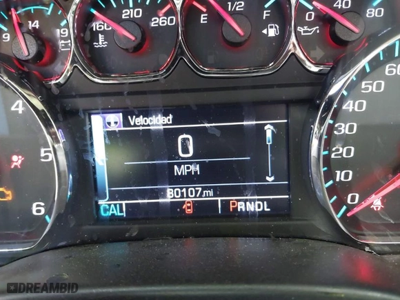 2017 Chevrolet Silverado 1500 LT with VIN 1GCVKREC1HZ245842, listed as a IAAI auction lot 41737021 with 80,107 mi miles. Bid and sale history available at carsss.com. Image 15.