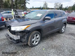 2014 Toyota Highlander Limited with VIN 5TDDKRFH8ES031420, listed as a IAAI auction lot 42007636 with 91,050 mi miles. Bid and sale history available at carsss.com. Image 18.