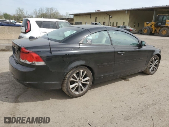 2010 Volvo C70 with VIN YV1672MC4AJ093259, listed as a Copart auction lot 54102895 with 151,914 mi miles and Clean Title. Bid and sale history available at carsss.com. Image 3.