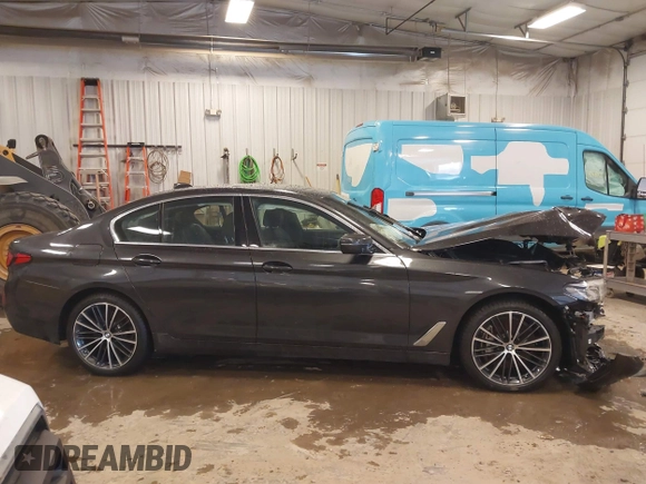 2023 BMW 5 Series 540i xDrive with VIN WBA73BJ04PCL95113, listed as a IAAI auction lot 41173700 with Not Provided miles and . Bid and sale history available at carsss.com. Image 13.