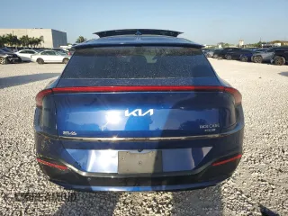 2022 Kia EV6 GT-Line with VIN KNDC44LAXN5037208, listed as a Copart auction lot 47805275 with 55,284 mi miles and Non Repairable. Bid and sale history available at DreamBid. Image 6.