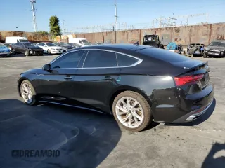 2022 Audi A5 Sportback Premium Plus with VIN WAUCBCF58NA003707, listed as a Copart auction lot 60572813 with 19,872 mi miles. Bid and sale history available at carsss.com. Image 2.