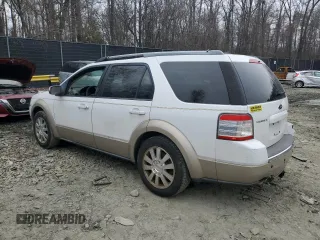 2008 Ford Taurus X Eddie Bauer z VIN 1FMDK07W18GA20603, wystawiony jako Copart lot #46578745 z przebiegiem Nie podano mil oraz Szkoda całkowita • Salvage title. Historia ofert i sprzedaży dostępna na DreamBid. Obrazek 2.