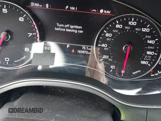 2013 Audi A6 Prestige with VIN WAUHGAFC4DN155162, listed as a IAAI auction lot 42558440 with 162,873 mi miles and . Bid and sale history available at DreamBid. Image 7.