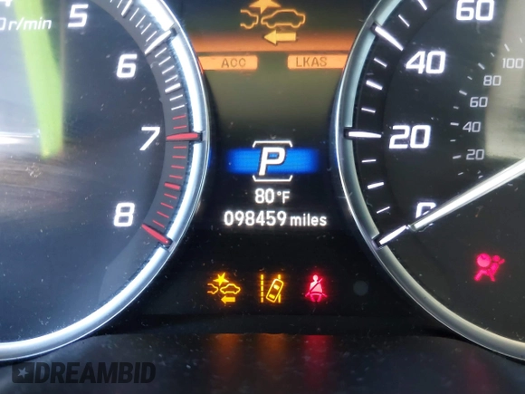 2018 Acura MDX with VIN 5J8YD3H33JL002723, listed as a IAAI auction lot 41501410 with 98,459 mi miles and . Bid and sale history available at carsss.com. Image 15.