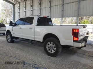2020 Ford F-350 XL with VIN 1FT8W3BT5LEE56769, listed as a Copart auction lot 53104495 with 134,810 mi miles and Salvage title. Bid and sale history available at DreamBid. Image 2.