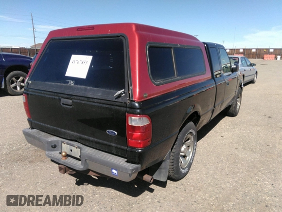 2003 Ford Ranger XLT Appearance with VIN 1FTZR44EX3PB76950, listed as a IAAI auction lot 41767853 with 246,069 mi miles and . Bid and sale history available at carsss.com. Image 4.