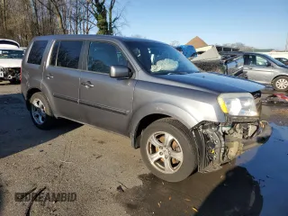 2013 Honda Pilot EX-L with VIN 5FNYF4H65DB076189, listed as a Copart auction lot 84248024 with 117,486 mi miles and Salvage Title. Bid and sale history available at carsss.com. Image 4.
